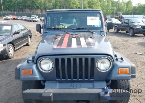 2001 Jeep Wrangler Sport from USA, damaged, VIN 1J4FA49S61P369905